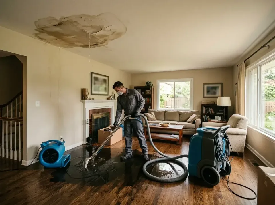attic-pipe-burst-ceiling-drip-008 — frequently asked questions, Water Damage Restoration & Carpet Care in Eveleth, MN